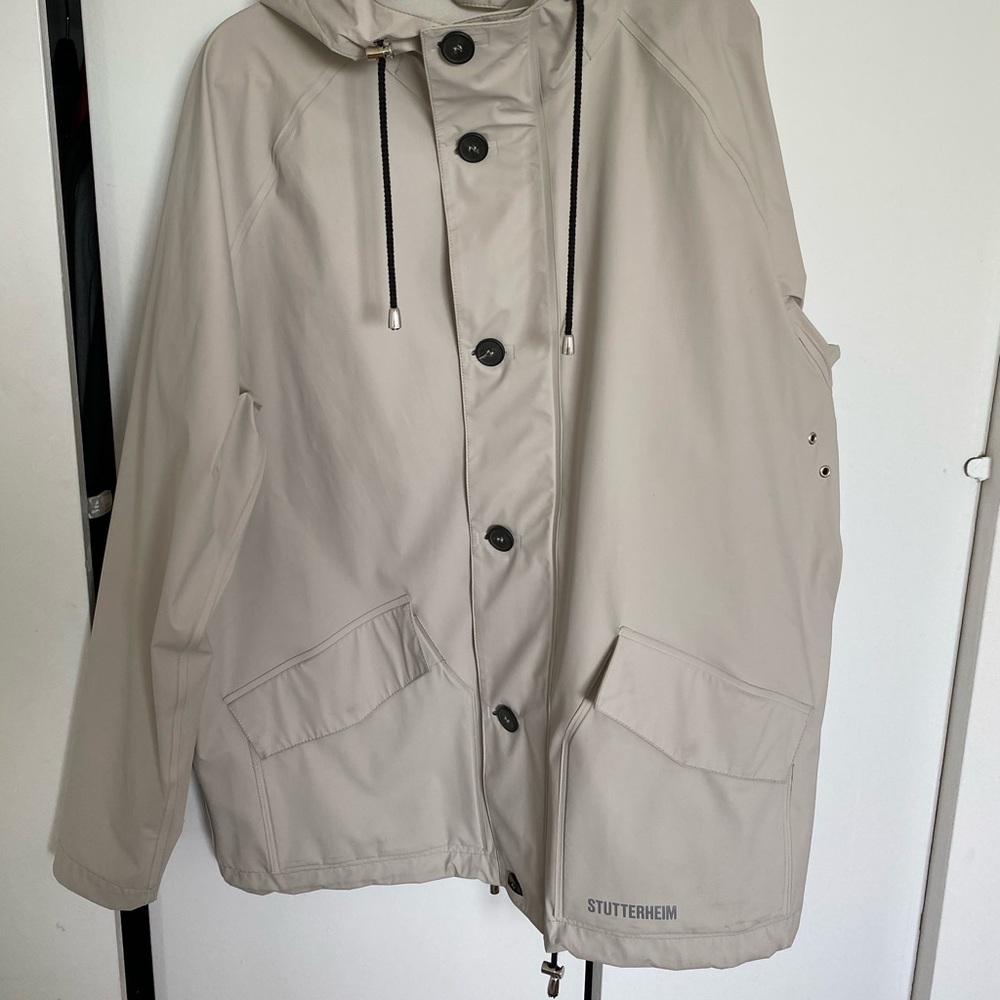 Stutterheim rain jacket size XL